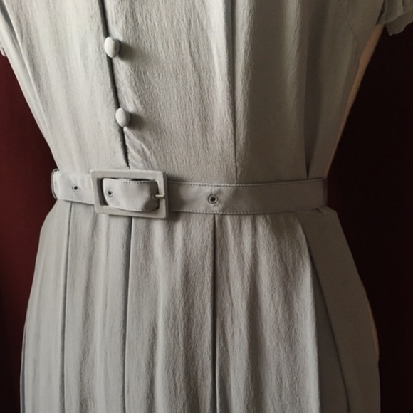 Anthropologie (Lil) Victorian Lace Silk Dress - Picture 3 of 6